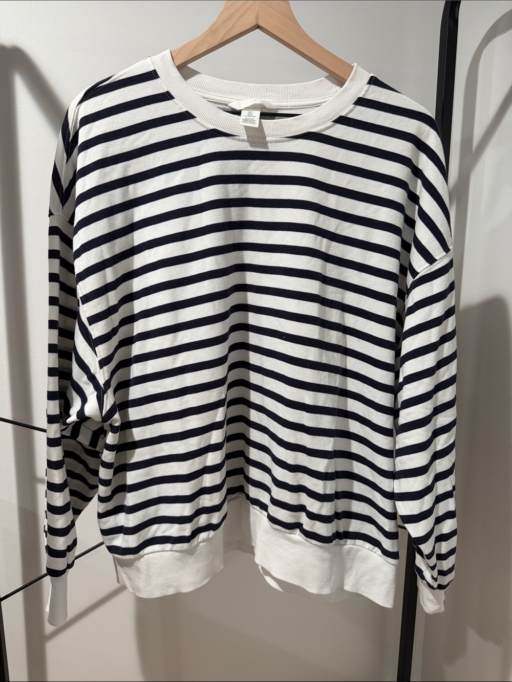 Women’s Classic Striped Sweatshirt